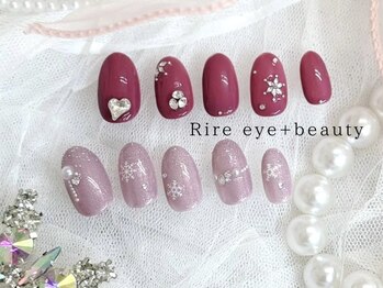 リール アイプラスビューティー(Rire eye + beauty)/大人クリスマス/雪の結晶¥6980