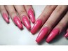 【ネイル】10本長さ出し+ワンカラー（２色まで）¥8000