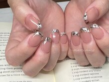 マルネイル 池袋店(MARU NAIL)/硝子フレンチ