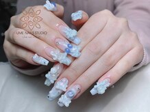 ウメネイルスタジオ(UME NAIL STUDIO)/* 長 さだしやり放題×つけ放題