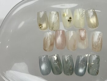 ナイン(NINE)の写真/【迷ったらコレ♪】大人気★パラジェル定額ニュアンスネイルで最旬おしゃれを先取り◎