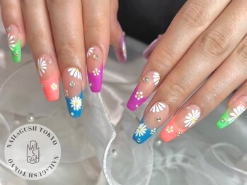 ネイルズガッシュ 武蔵小山店(NAILsGUSH)の写真/【痛ネイルの施術も可能】お客様の理想を創り上げる驚きの再現率！※痛ネイルのご予約はLINE@のみ