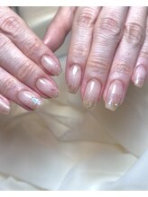 レプティーネイル(Les petite nail)/キラキラホログラデーション