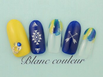 ブランクルール 京都四条烏丸(Blanc Couleur)/エスニックネイル