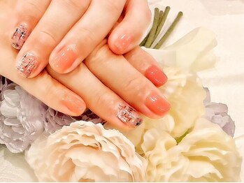 ブリエカドー(Briller Cadeau)/ツイードネイル