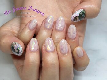 アン ジョーヌドラゴ/【自爪ネイル】シンプルネイル