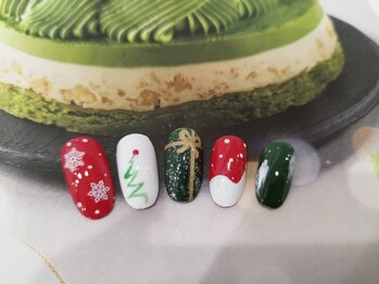 【クリスマスネイル】