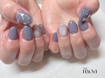 モア(moa)/マグネット ブルー ストーン