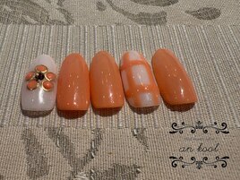 パーツでお花デザイン
