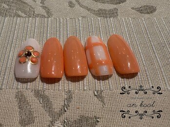 アンクール(an kool)/パーツでお花デザイン