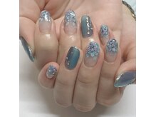 レアネイルの雰囲気（季節ごとのネイルもご提案致します☆）