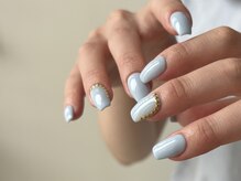 ミエレ(miele)/ゴールドパーツくすみブルー