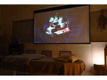 ご希望の方はシアターを見ながら自分だけの特別時間を