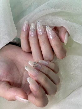 長さ出しのできるサロン