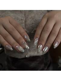 冬のシルバー系デザイン