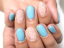 アイリッシュネイル 久屋大通店(Irish Nail)/シェル×ワンカラー