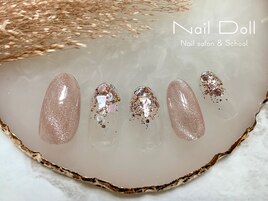 ピンクマグネットシンプル