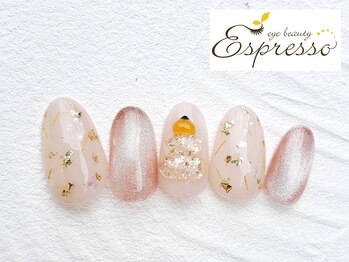 エスプレッソ アイビューティーアンドネイル 新百合ヶ丘店(Espresso)/和柄ネイル 和風ネイル 鏡餅