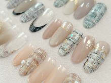 ネイルニコ(nail nico)/秋ツイード