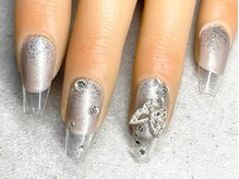 チェリーズネイル(Cherrys Nail)/シルバー パーツ 長さ出し