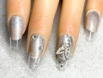 チェリーズネイル(Cherrys Nail)/シルバー パーツ 長さ出し