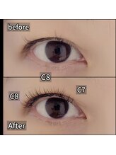 まつげちゃん☆ねいるちゃん/フラットラッシュ80本