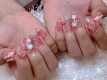 レアネイル 新宿(le'a nail)/チークネイル