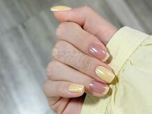 トゥートゥー(TOUTOU)/黄色フレンチxオーロラ