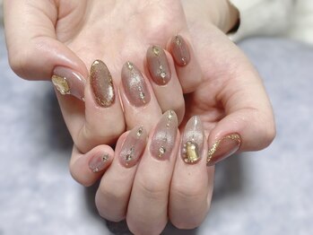 コロミネイル(colome nail)の写真/【やりたかった憧れのネイルも思いのままに！】再現力の高さ◎ご希望デザインのお持ち込みも大歓迎です♪