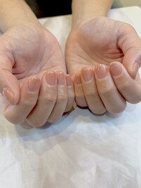 大人のナチュラルネイル！