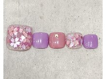 ヘルシーネイルサロン マリアール オーロラタウン店/フットジェル定額プレミアム