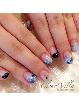 ネイルサロンクリアヴィラ(nail salon clear villa)/星座ネイル