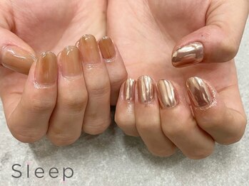 スリープ 中目黒(Sleep nakameguro)/オーロラネイル