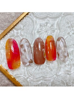 ミルネイル(Mil Nail)/秋フラワー