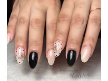 ビューティーサロン エムスタイル(M-style)/水彩フラワー