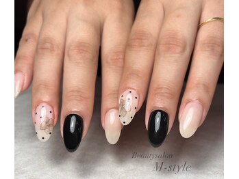 ビューティーサロン エムスタイル(M-style)/水彩フラワー