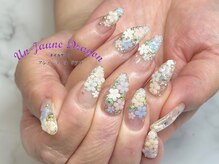 アン ジョーヌドラゴ/【自爪ネイル】お花ストーン