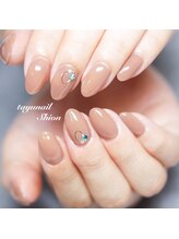 たゆ ネイル(たゆnail)/ブラウンワンカラーネイル