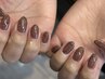 【hand】オフ無料☆ワンカラーネイル　￥5500