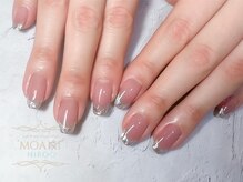 モアニ ヒロオ 恵比寿店(MOANI Hiroo)/ガラスフレンチネイル