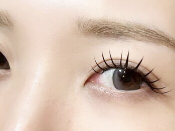 ステラ バイ セブンルックス 大宮東口店(Stella by7LOOKS)の写真/SNSで話題☆ブラックティントパーマ/マスカラパーマ☆まつげの色素を濃くしてよりぱっちりeyeが叶います♪