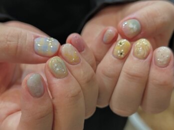 ファンクションネイルズ 表参道 原宿(FUNCTION NAILS)の写真/【パラジェル取扱店】流行のニュアンスネイルや韓国ネイル、手描きアートやお任せデザイン、ブライダルも◎