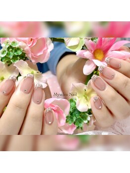ミュークネイル(Myu:ku Nail)/ツイードフレンチ