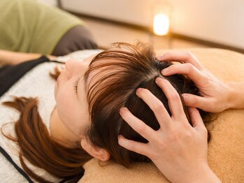 みみもふの写真/ドライヘッドスパでクイックケア★頭皮のコリをほぐして、リラックス…♪施術が始まると寝てしまう方続出！