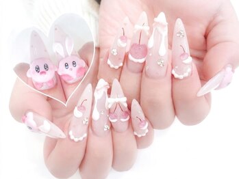 ネイルコレクション ピンク(Nail Collection Pink)の写真/大人気!高持続☆長さだしジェル☆フリー10990円~や☆アクリルで作るスカルプつけ放題15990円~も大人気♪