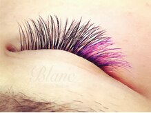 アイラッシュサロン ブラン イオン上越店(Eyelash Salon Blanc)/【カラー】ピンク×パープル