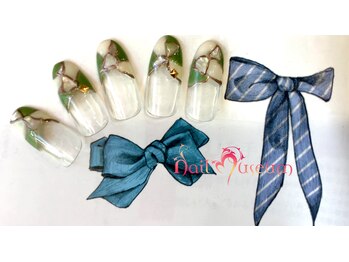 ネイルミュージアム(Nail Museum)/【秋】アンティークラインネイル