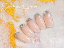 エルミュー(ERMIEUX)/ガラスフレンチ(美爪効果◎)