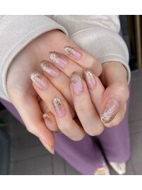 ☆ラメグラデーションネイル☆