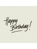 【Birthday】Hand★ワンカラーorグラデ￥5000